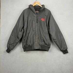 Port Authority Mitchell Bros Truck Line Jacket Mens Medium Black Lined Outdoor‎